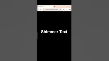 Shimmer text effect css animation ✨️ #css #animation #shimmer #text #cssanimation #yt #shorts