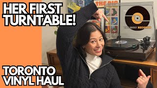 Surprising My Friend With Her First Turntable | Toronto Vinyl Finds!