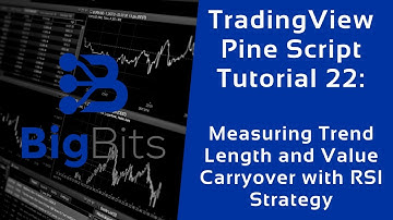 TradingView Pine Script Tutorial 22 - Measuring Trend Length and Value Carryover with RSI Strategy