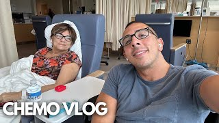 TAKING MY MOM FOR CHEMO TREATMENTS