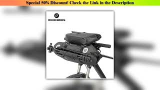 Top ROCKBROS Bike Bicycle Bag 2 in 1 Set Waterproof Large Capacity 20 L MTB Road Handlebar Front Ba