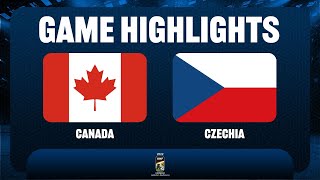 canada vs czechia   2022 iihf ice hockey u18 world championship Original
