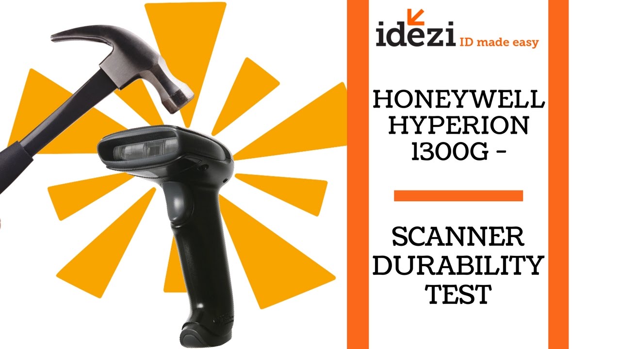 Hyperion Code Scan Honeywell Hyperion 1300g - Scanner Durability Test - Idezi