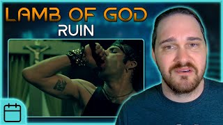 THE SONG TRIES TO FALL APART // Lamb of God - Ruin // Composer Reaction & Analysis