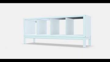 KALLAX Shelving unit with underframe 1 | Shop | Ecommerce