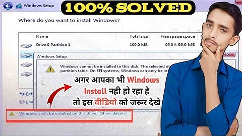 ✅ Windows Can