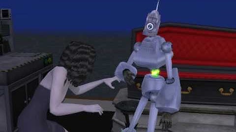 The Sims 2- A Robo-Vampire!