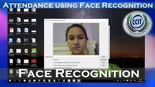 AAST Attendance System using Face Recognition screenshot 1