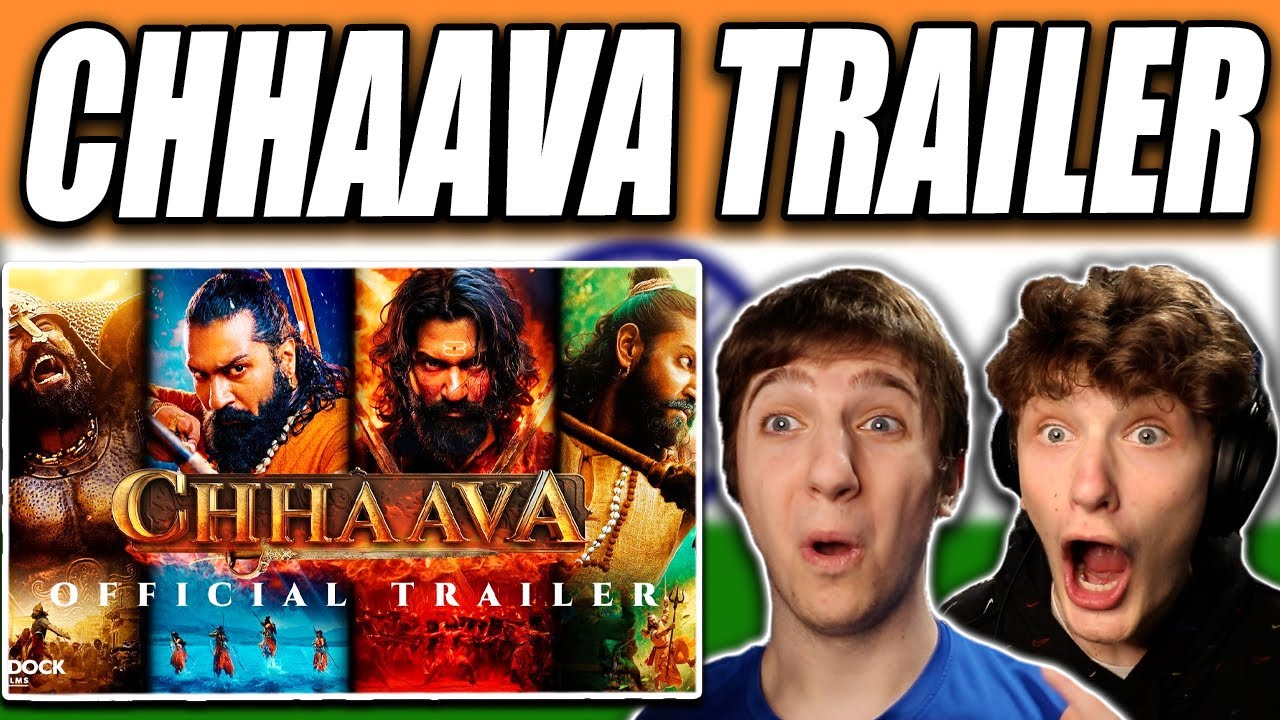 Chhaava Trailer REACTION!! Americans React to Indian Movie Trailer