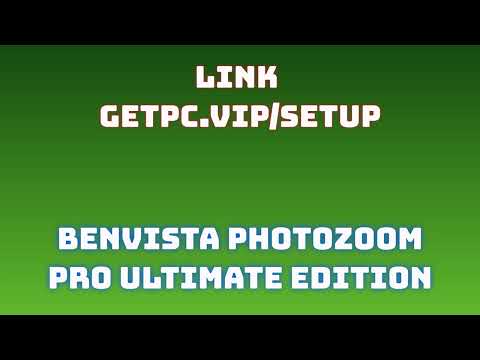 ????Benvista PhotoZoom Pro???? HOW TO INSTALL ????PCLAPTOP [TUTORIAL 2024 no charge????]