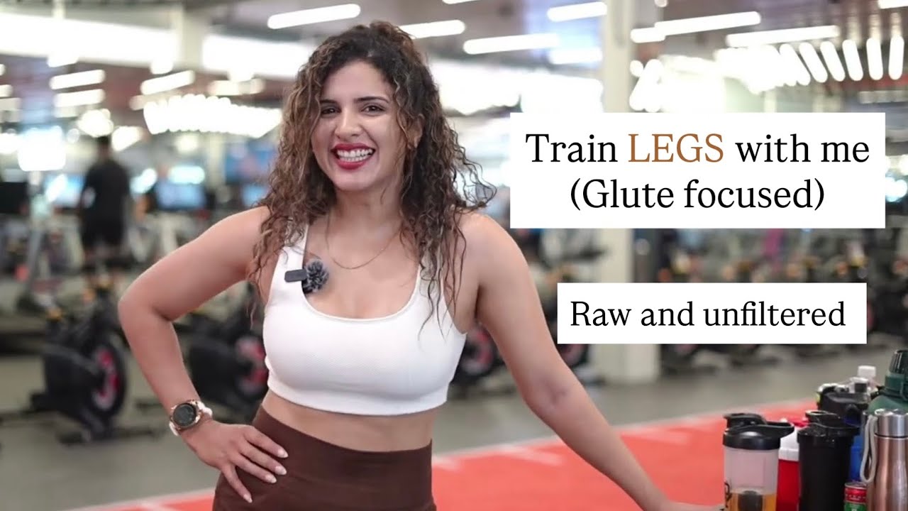 Follow Along at Gym Series: Full Glute focused LEG Day + Life Update ...