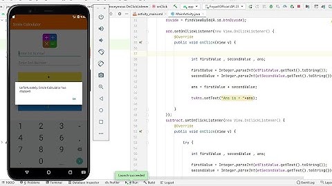 How to fix bugs in android studio | Unfortunately App has stoped (2021)
