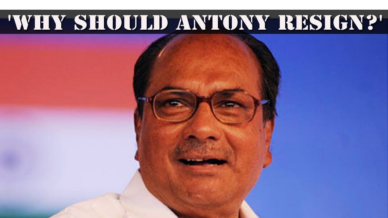 BJP's demand for Antony's resignation baseless: V Narayanswamy
