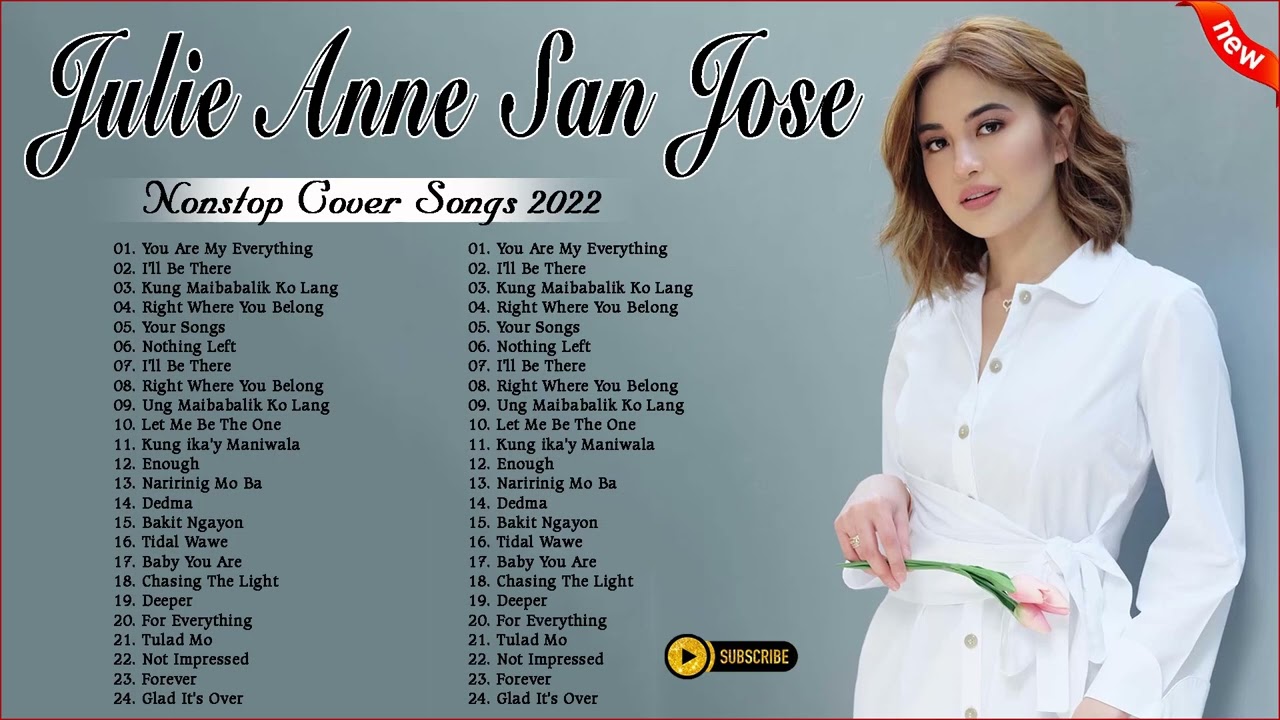 Julie Anne San Jose Nonstop Songs 2022   Best OPM Tagalog Love Songs Of All Time