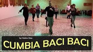 Video thumbnail of "CUMBIA BACI BACI coreo Hantos Djay - Balli di Gruppo 2019"
