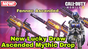 New Lucky Draw Ascended Mythic Drop in COD Mobile | Fennec Ascended | Artery Exoskeleton in COD