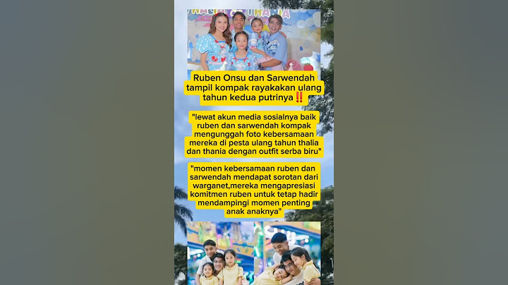 tampil kompak rayakan ulang tahun putri keduanya #shortvideo #trending #subscribe #kisahnyata