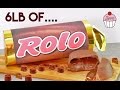 GIANT ROLO CANDY BAR RECIPE + No Thermometer Caramel | My Cupcake Addiction