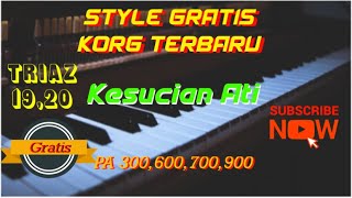 STYLE KESUCIAN ATI GRATIS || KORG PA Series || SET GABUNGAN TRIAZ 19,20,21