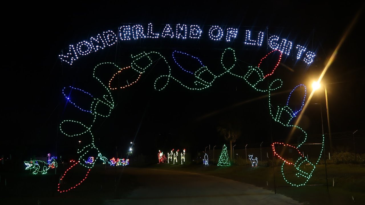 2021 The Wonderland of Lights & Santa's Village Auburndale Florida