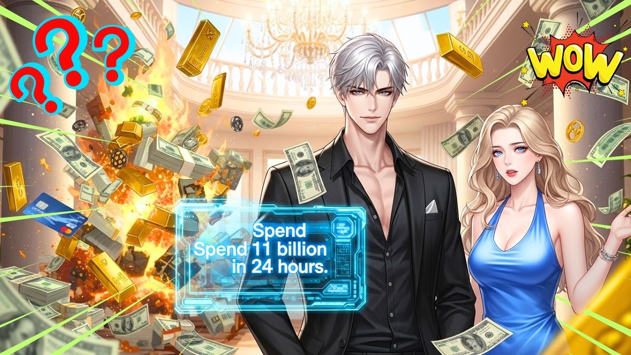 ♦️ 1 Dia Gastando 11 Bilhões: Meu Sistema do Caos Começa Aqui! | Resumos de Manhwa