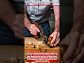 The Secret to Perfect Wood Shavings with a Hand Plane #woodworking #carpentry #wood