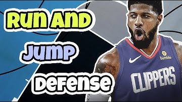 Run and Jump Basketball Defense