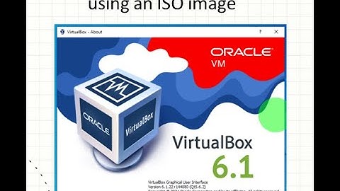How to create a VM in VirtualBox using an ISO image