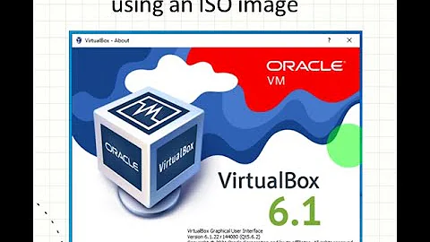 How to create a VM in VirtualBox using an ISO image