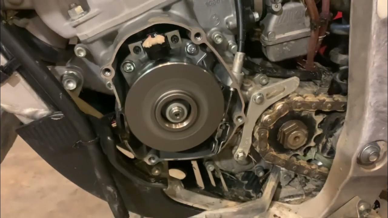 YZ250 flywheel on a YZ125 YouTube