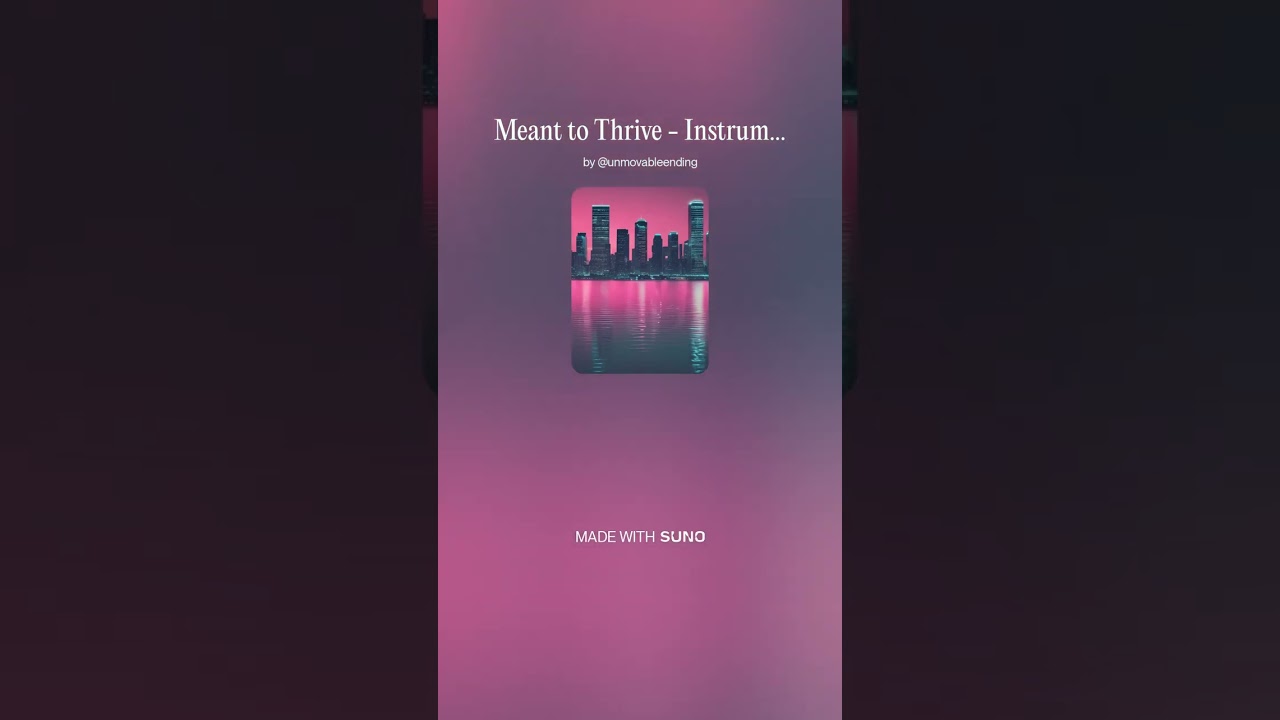 Meant to Thrive 5 - Instrumental 