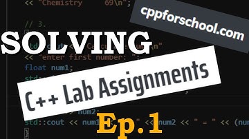 C++ basic std::cin and std::cout handling | CPP LABS Walk Through EP.1