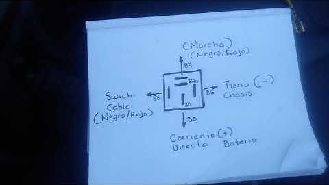 relevador arranque de marcha pointer