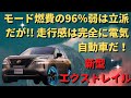 【日産】新型エクストレイル: モード燃費の96％弱は立派だが!! 走行騒音は条件の悪い一般公道でも十分静か...走行感は完全に電気自動車だ！