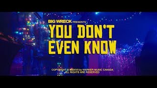 Video thumbnail of "Big Wreck - You Don't Even Know"