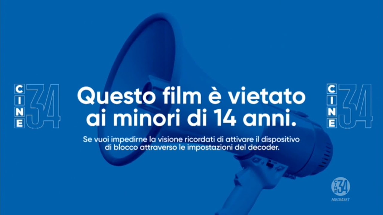 MEDIASET CINE34 - Cartello VM14 Anni (2020-attuale) [4K-UHD-2160p60 ...