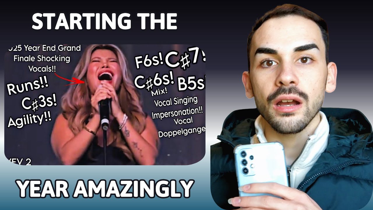 Катрина Веларде завершает 2025 год грандиозным финалом с потрясающим вокалом! + Пародии | Реакция