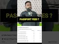 PASSPORT FEES ? #shorts #shortsfeed #viral
