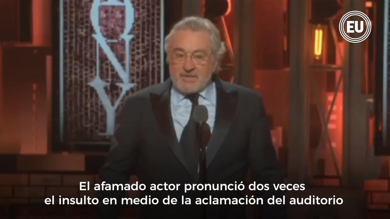 La protesta de Robert de Niro contra Donald Trump que se volvió viral ...