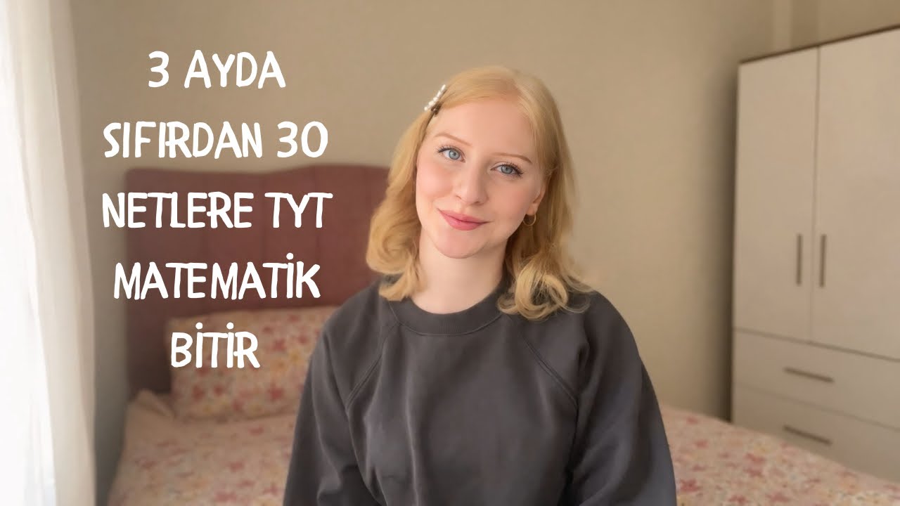 3 Ayda TYT Matematiği Bitiriyoruz | Sıfırdan 30 Netlere Çıkacaksın  #tytmatematik 