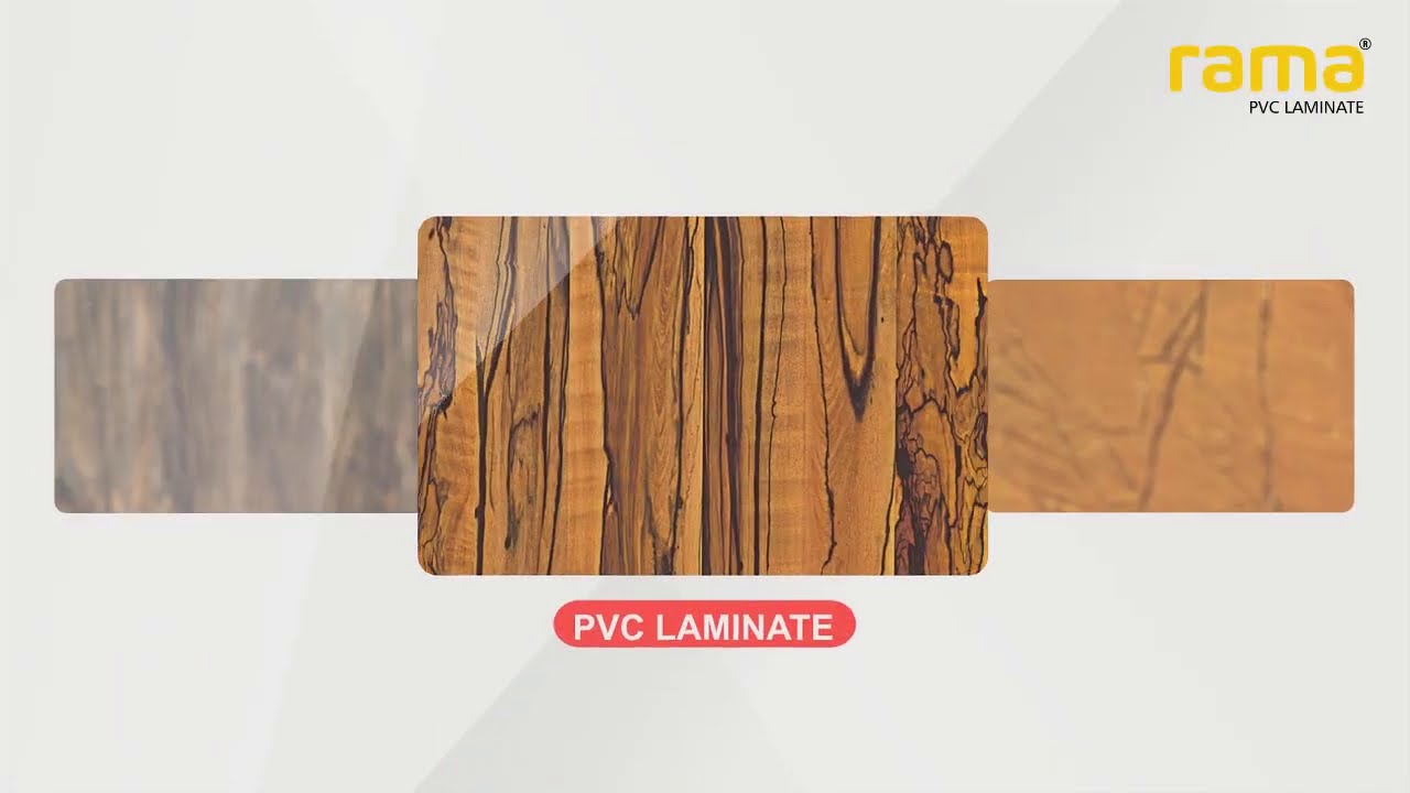 Rama PVC Laminate Product Characteristics video YouTube