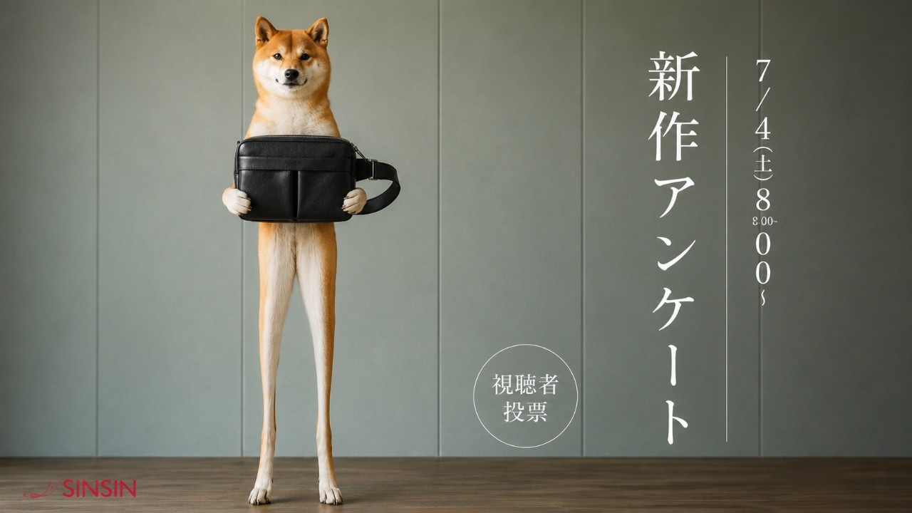 【新作会議】2倍柴と考える、新作ボディバッグアンケート