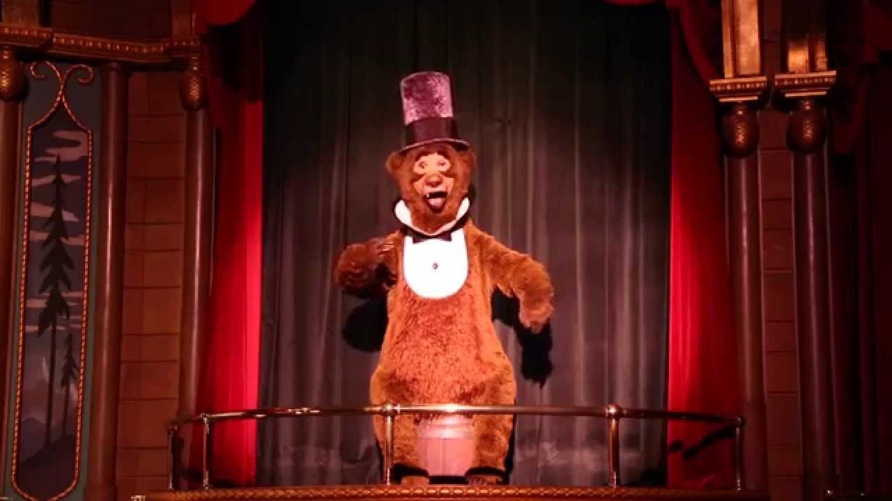 Country Bear Jamboree, Magic Kingdom, Disney World 2014 - YouTube