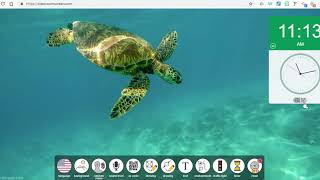 Classroomscreen.com - New look clock and calendar