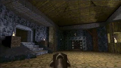 A map that I made in 1998 for quake, just for fun