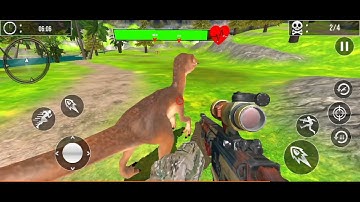 Wild dinosaur hunting zoo Games android gameplay part-5