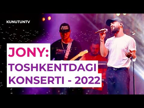 JONY TOSHKENTDAGI HUMO ARENADA KONSERT BERDI