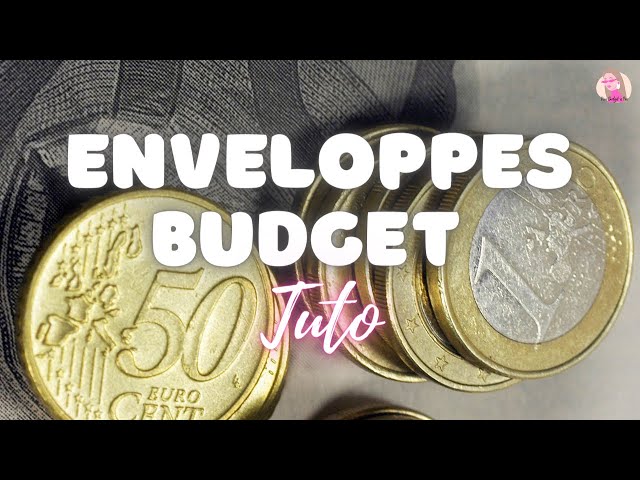 Tuto de 2 carnets à enveloppes budget 