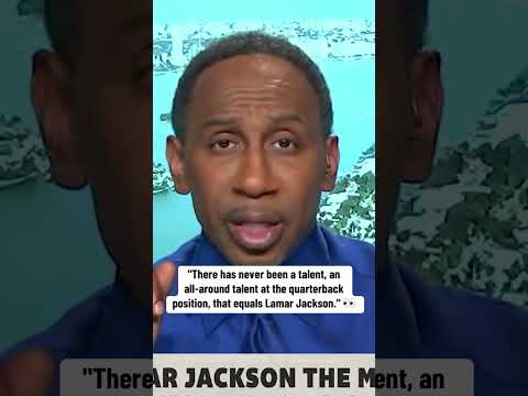 Stephen A. says Lamar Jackson is the most talented QB in the NFL ✍️