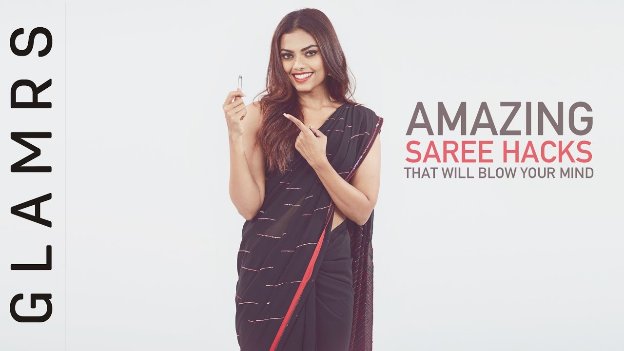 Amazing Glamrs Saree Hacks that will blow your mind!